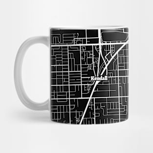 Kendall Florida Map | Map Of Kendall Florida | Kendall Map Mug